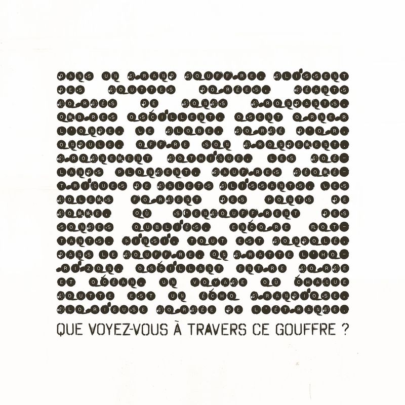 Voyez vous travers gouffre — Studio Takuya