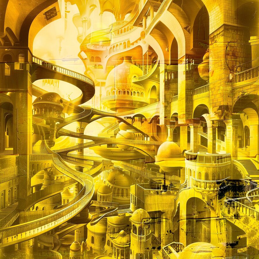 Composition Takuya Studio — mars 2024, typographie et composition originale