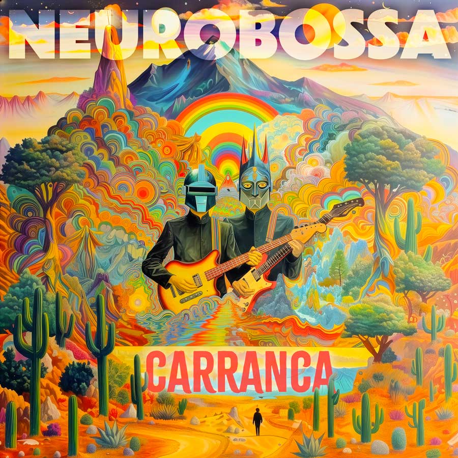 Carranca Neurobossa — création pochette de disque graphiste Paris Takuya Studio