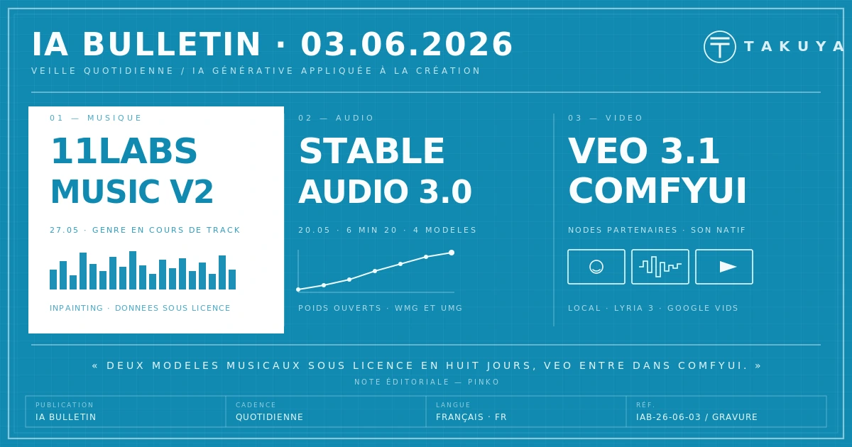 Blueprint IA Bulletin — 3 juin 2026