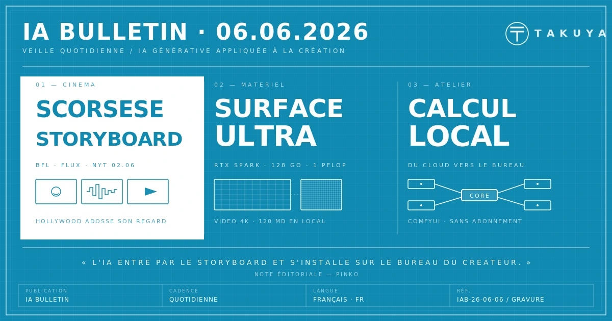 Blueprint IA Bulletin — 6 juin 2026