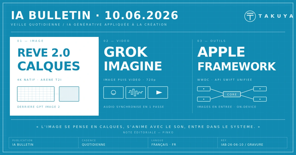Blueprint IA Bulletin — 10 juin 2026