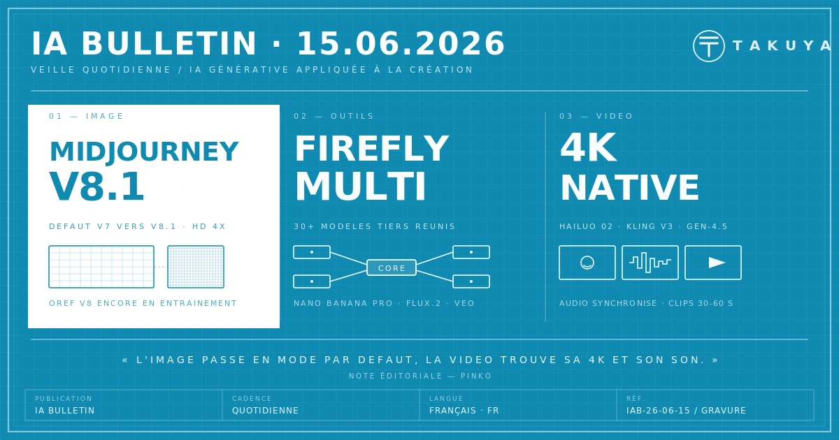 Blueprint IA Bulletin — 15 juin 2026