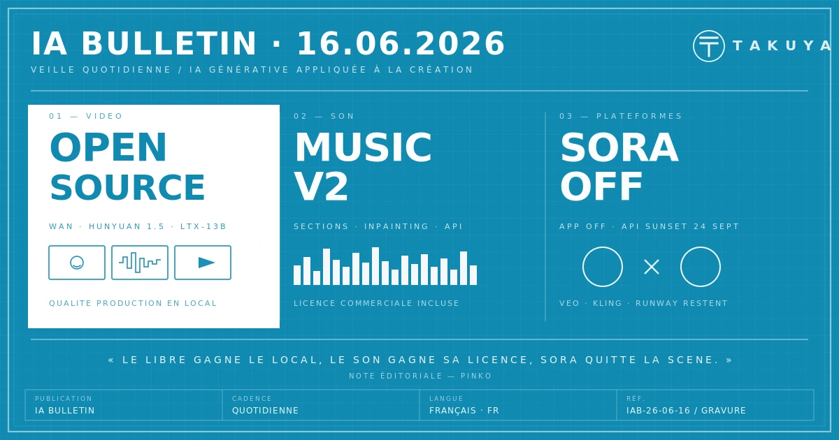 Blueprint IA Bulletin — 16 juin 2026