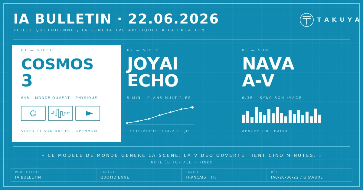 Blueprint IA Bulletin — 22 juin 2026