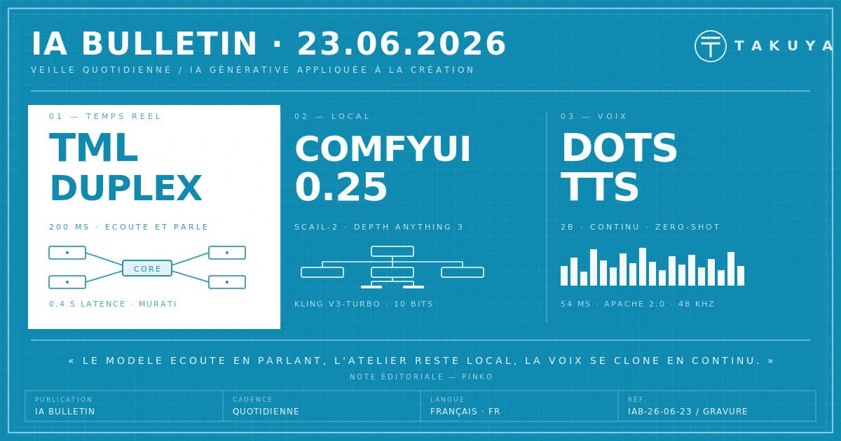 Blueprint IA Bulletin — 23 juin 2026