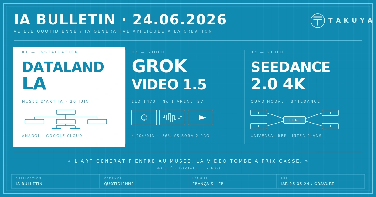 Blueprint IA Bulletin — 24 juin 2026
