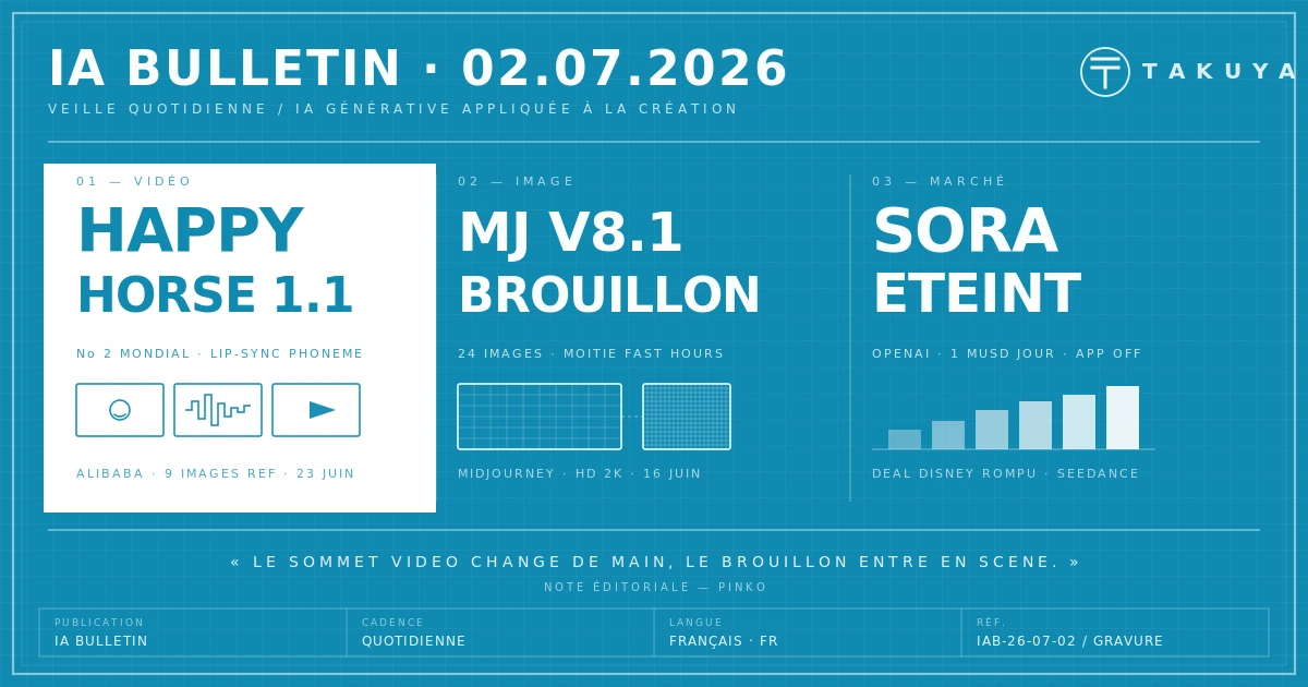 Blueprint IA Bulletin — 2 juillet 2026
