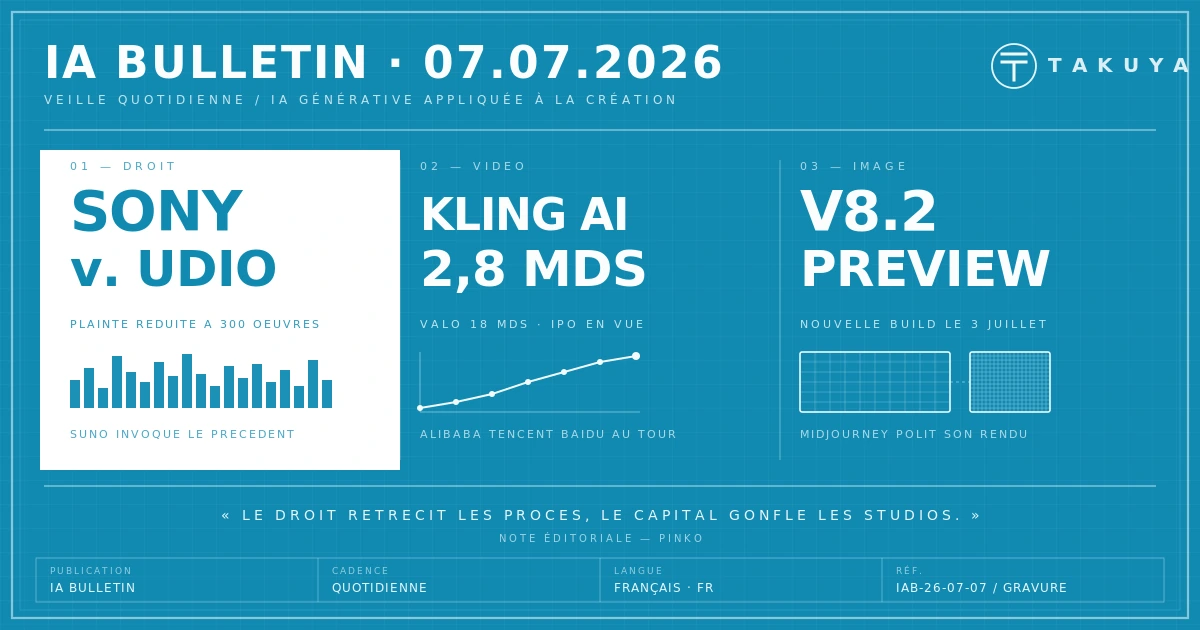 Blueprint IA Bulletin — 7 juillet 2026