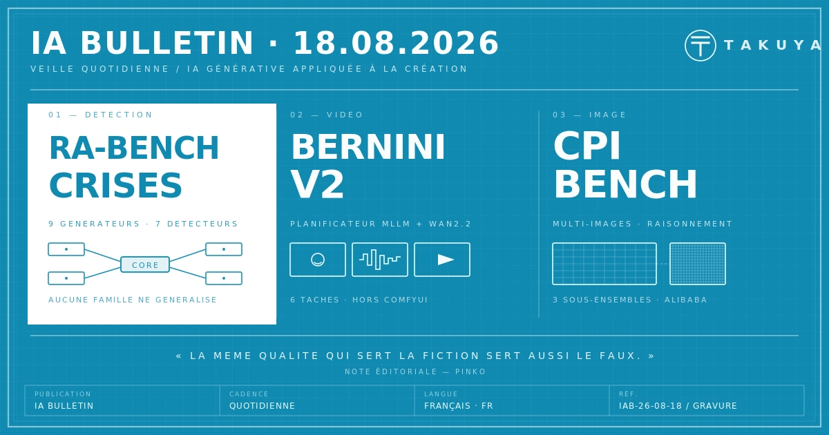 Blueprint IA Bulletin — 18 août 2026