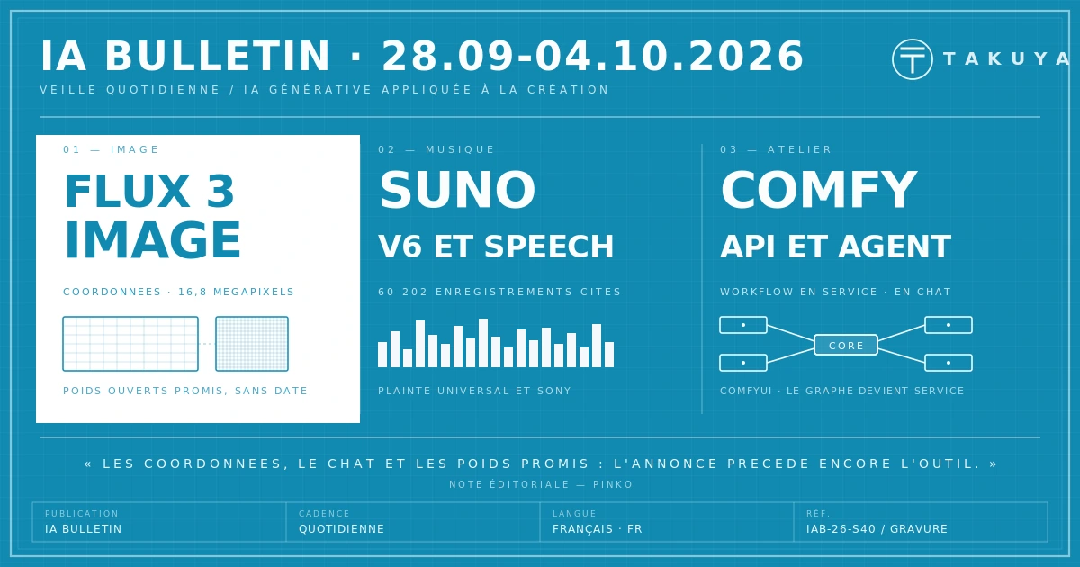 Blueprint IA Bulletin — archive 28 septembre – 4 octobre 2026