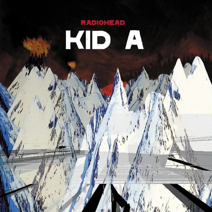 Kid A — Stanley Donwood pour Radiohead, 2000